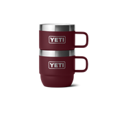 Rambler 6 oz Stackable Mugs (2 Pack) in color Wild Vine Red.